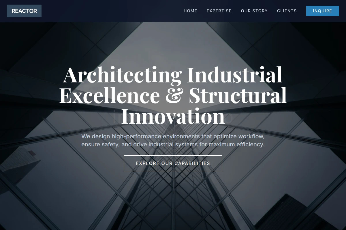 Reactor Architecture Studio