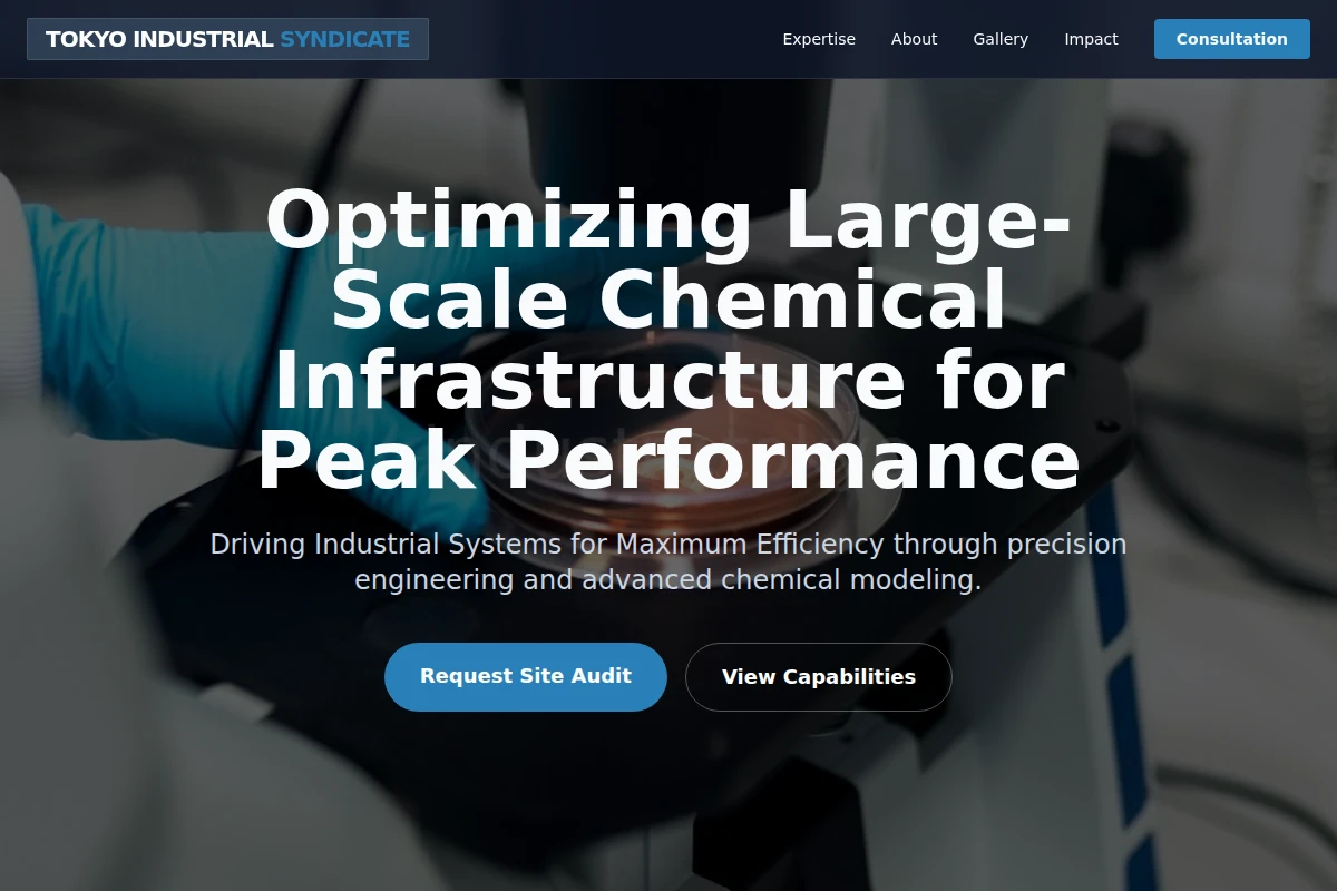 Infrastructure Chemical Engineering
