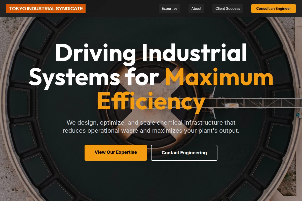 Infrastructure Chemical Engineering