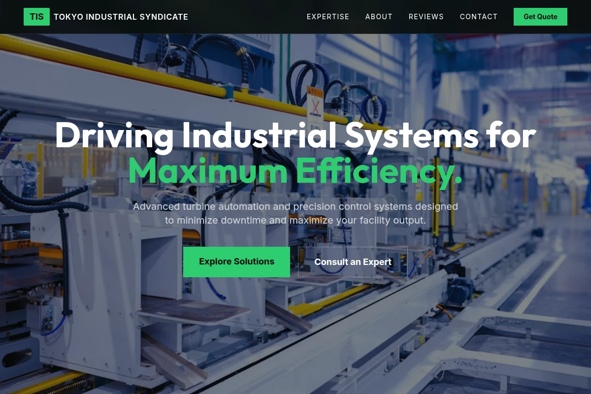 Turbine Factory Automation