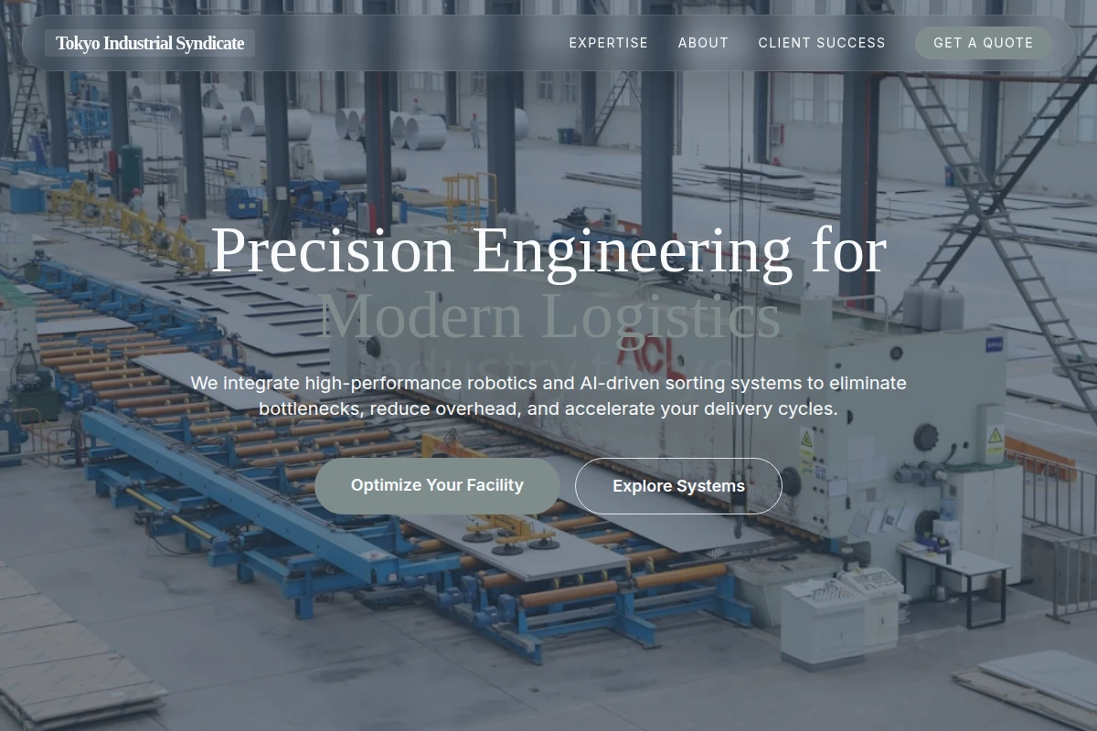 Logistics Factory Automation