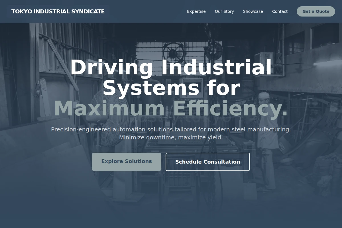 Steel Factory Automation