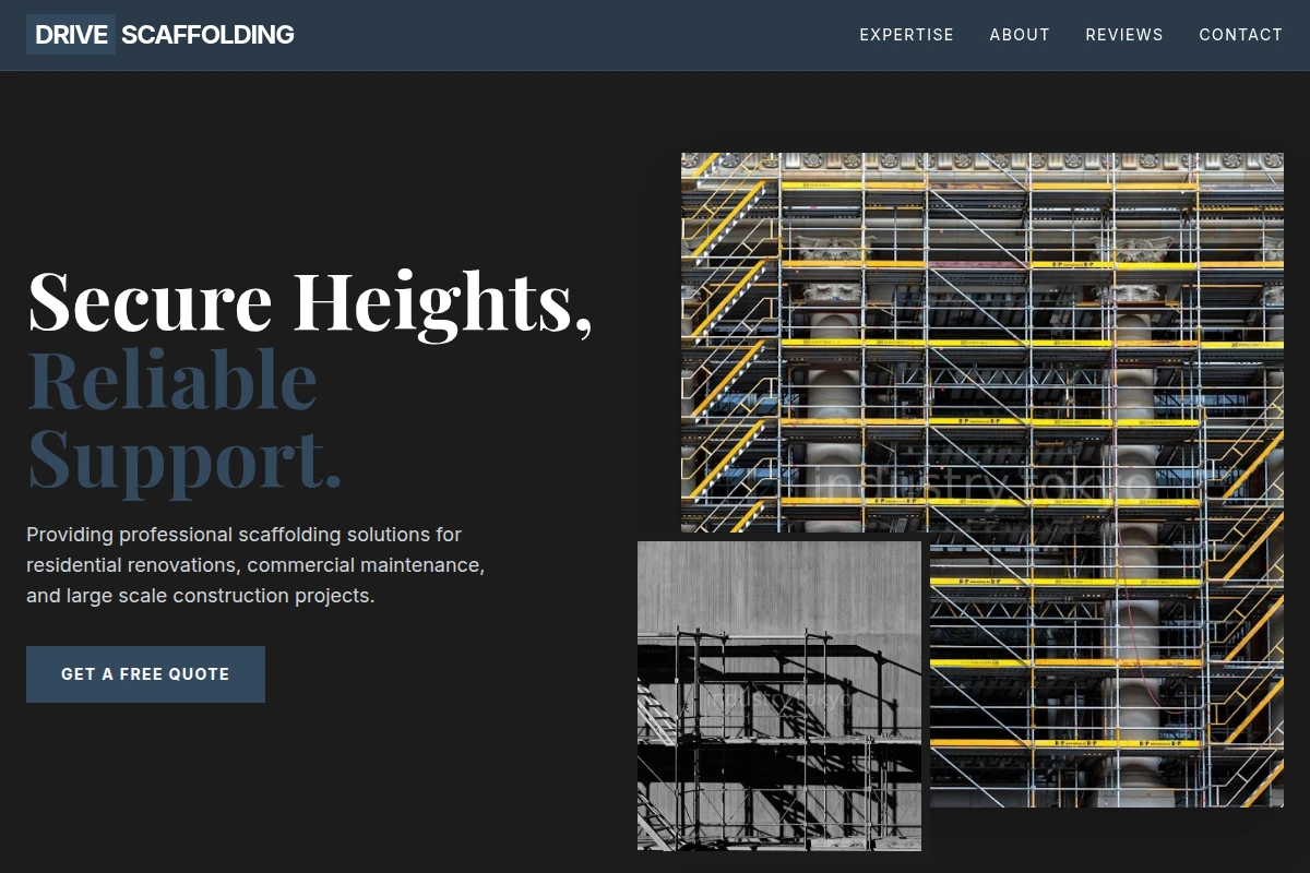 Drive Scaffolding