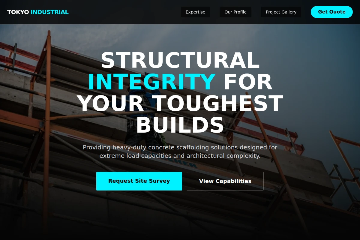 Concrete Scaffolding